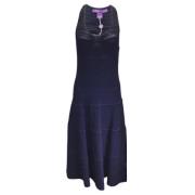 Pre-owned Blått stoff Ralph Lauren kjole