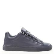 Pre-owned Navy Leather Balenciaga joggesko