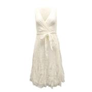 Pre-owned Hvitt stoff Ralph Lauren kjole