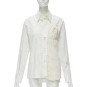 Pre-owned Hvit bomull Yohji Yamamoto skjorte