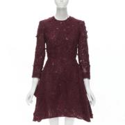 Pre-owned Burgunder blonder Giambattista Valli kjole