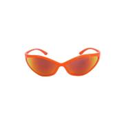 Pre-owned Oransje nylon Balenciaga solbriller