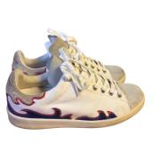 Pre-owned Hvitt lerret Isabel Marant joggesko