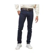 Slim Fit Jeans - Marineblå