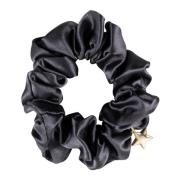 Silk Scrunchie Dark Grey