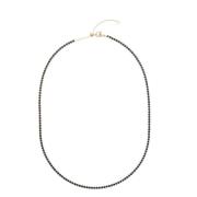 Tennis Chain Necklace 2 MM Black