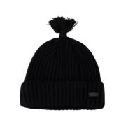 Svart Ull Beanie - Ader Error