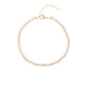 Tennis Chain Bracelet 3 MM Champagne