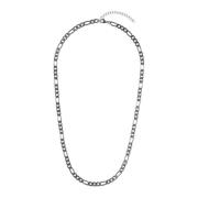 Figaro Necklace Extra Thin Silver 55 CM