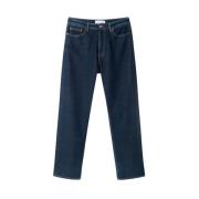 Rett Jeans, Bomullsdenim med Stretch