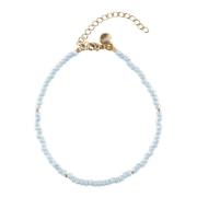 Glass Bead Bracelet 501 Blue