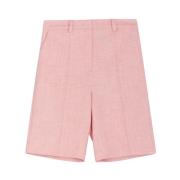 Light Pink Melange Norr Kelsey Shorts Shorts