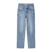 Blå Miss Sixty Middel Blue Denim L/Jeans