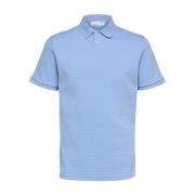 Bel Air Blue Selected Slhwalter Ss Polo B T-Shirt