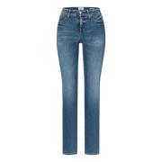 Blå Jeans Paris Straight Lang Bukse