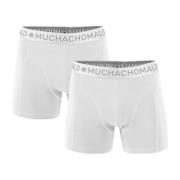 White Muchachomalo Basic Boxershorts 2 Pk Undertøy