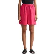 Stilige Linen Pull-On Shorts for Kvinner