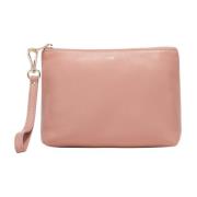 Leather Standing Pouch Rose