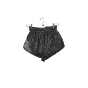 Pre-owned Svart skinn Isabel Marant shorts