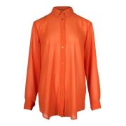 Pre-owned Orange Polyester Akne Studios skjorte