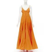 Pre-owned Oransje bomull Jacquemus kjole