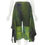 Pre-owned Grønn polyester Issey Miyake bukser