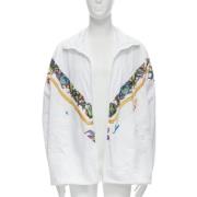 Pre-owned Hvit Polyester Versace Blazer