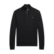 Luksuriøs Ull Quarter-Zip Sweater