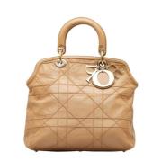 Pre-owned Gull Leather Dior veske