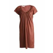 Pre-owned Brun polyester Stella McCartney kjole