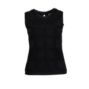 Pre-owned Svart silke Chanel Top