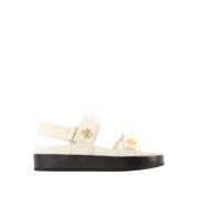 Kira Sport Sandaler - Skinn - New Ivory