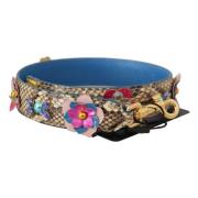 Python Blomster Studded Skulderrem