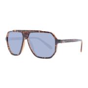 Brun Aviator Solbriller