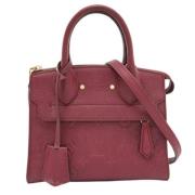 Pre-owned Burgunder Laer Louis Vuitton Pont Neuf