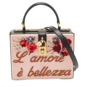 Pre-owned Rosa skinn Dolce & Gabbana veske