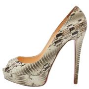 Pre-owned Gratt stoff Christian Louboutin haeler