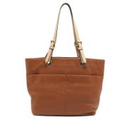 Pre-owned Brunt skinn Michael Kors Tote