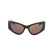 Stilige svarte solbriller for den moderne kvinnen