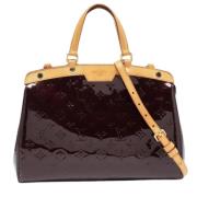 Pre-owned Burgunder skinn Louis Vuitton Brea