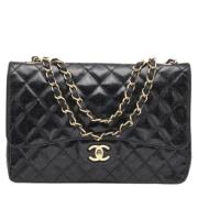 Pre-owned Svart skinn Chanel Flap Bag