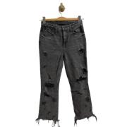 Pre-owned Svart bomull Alexander Wang Jeans