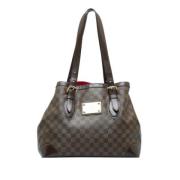 Pre-owned Brunt stoff Louis Vuitton Hampstead