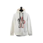 Pre-owned Hvit bomull Moncler genser