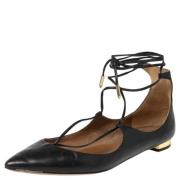 Pre-owned Svart skinn Aquazzura leiligheter