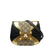 Pre-owned Brun skinn Gucci Crossbody veske