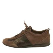 Pre-owned Brunt stoff Louis Vuitton joggesko