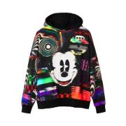 Glitch Mickey Mouse Oversize Sweater