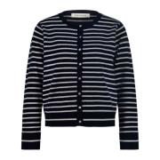 Myk Cardigan med Striper