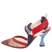 Pre-owned Flerfarget stoff Fendi sandaler
